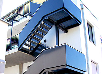 Treppe Metallbau Ott